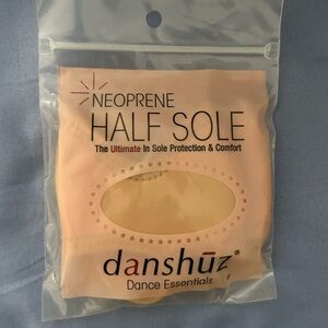 NWT Half sole dance shoe